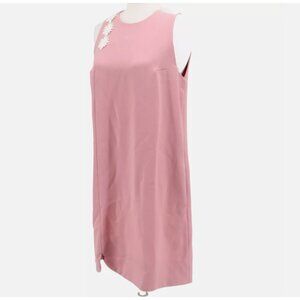 Alex Vidal Pink White Marguerite Daisy Sleeveless Dress - Retail $315 - NWT